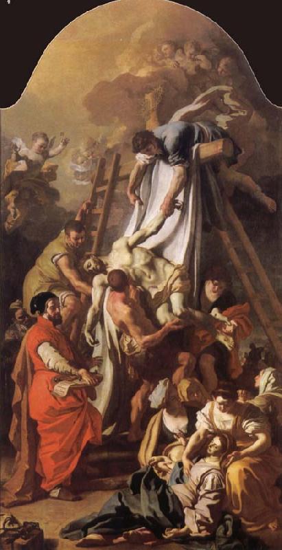 Francesco Solimena Descent from the Cross China oil painting art